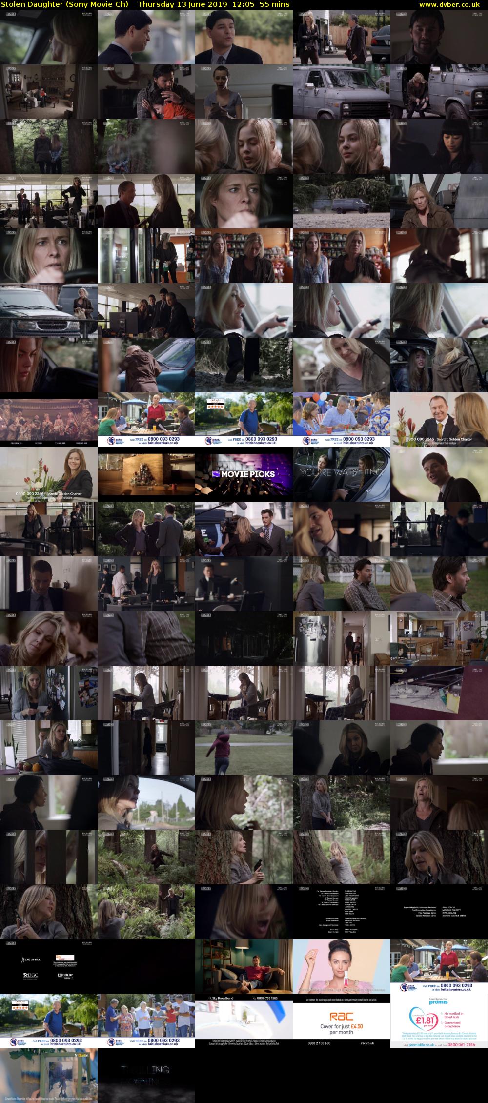 Stolen Daughter (Sony Movie Ch) Thursday 13 June 2019 12:05 - 13:00