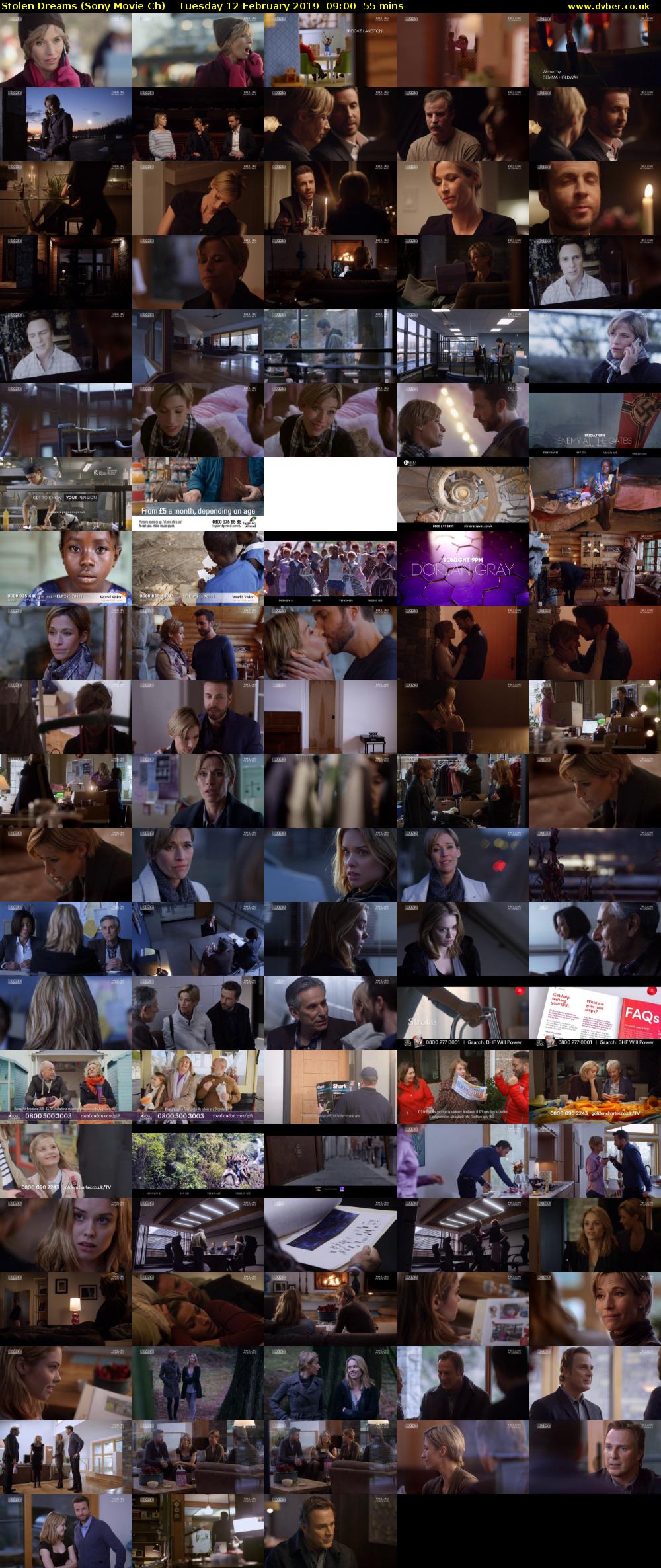 Stolen Dreams (Sony Movie Ch) Tuesday 12 February 2019 09:00 - 09:55