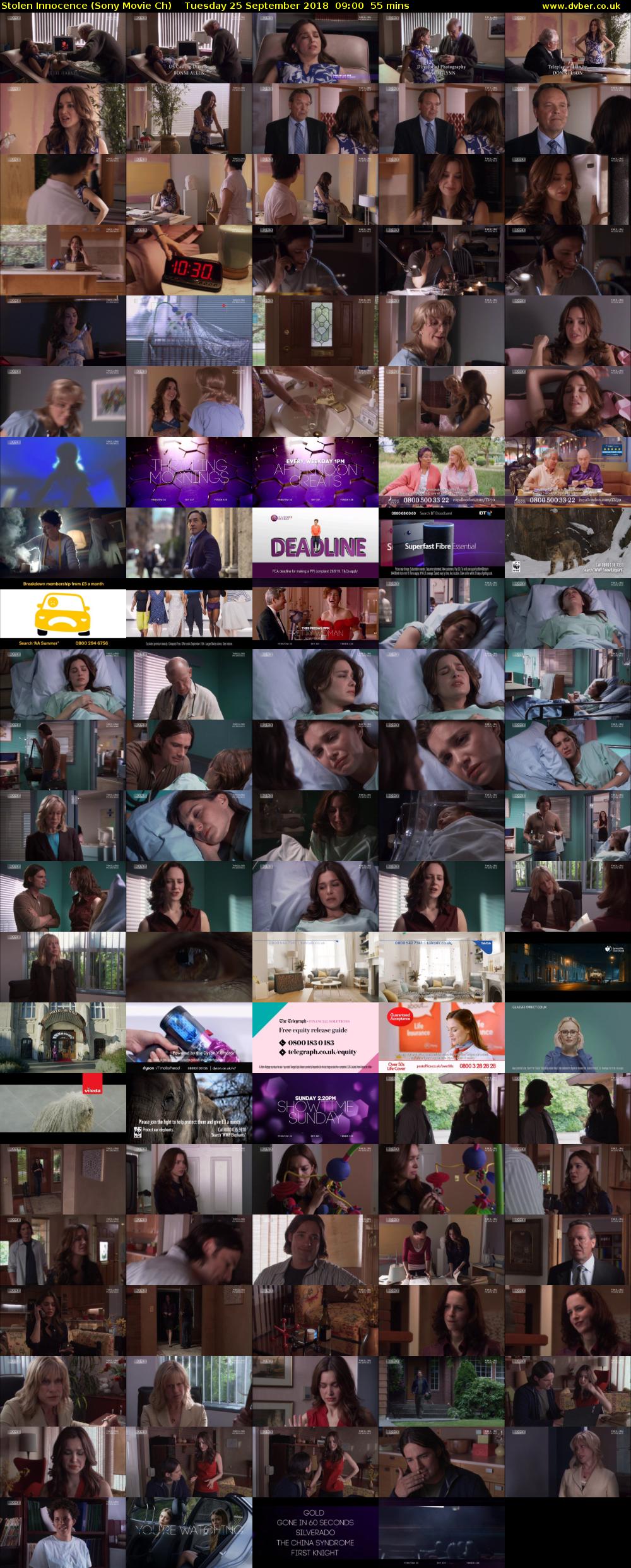 Stolen Innocence (Sony Movie Ch) Tuesday 25 September 2018 09:00 - 09:55
