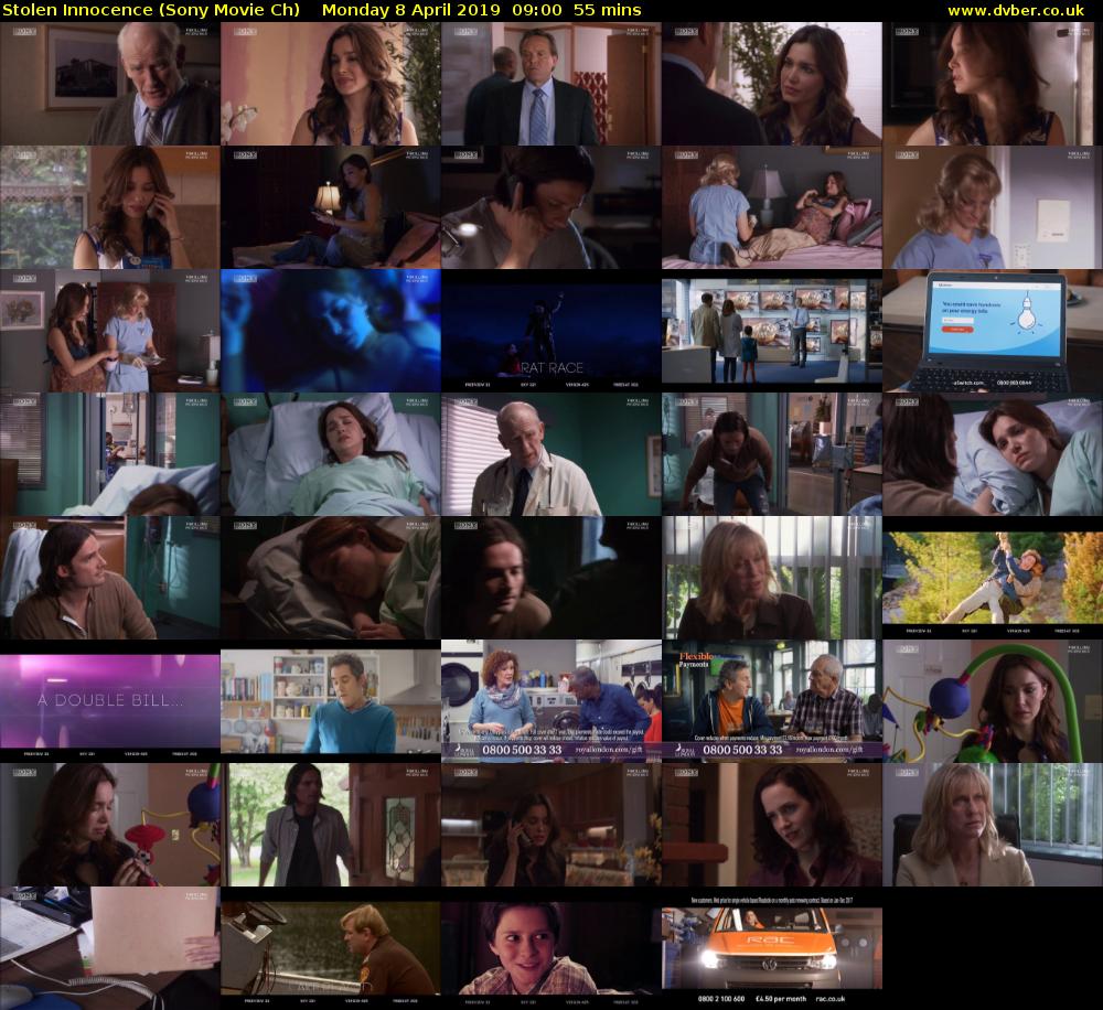 Stolen Innocence (Sony Movie Ch) Monday 8 April 2019 09:00 - 09:55