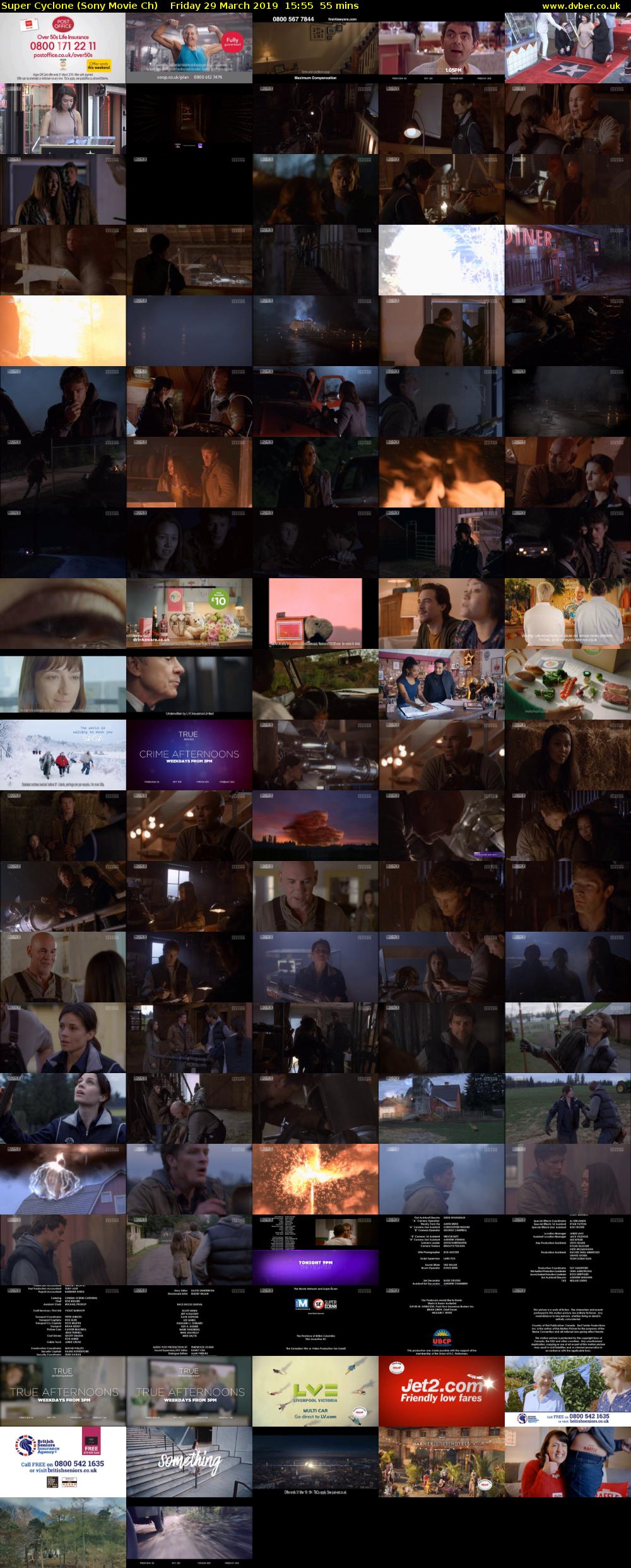 Super Cyclone (Sony Movie Ch) Friday 29 March 2019 15:55 - 16:50