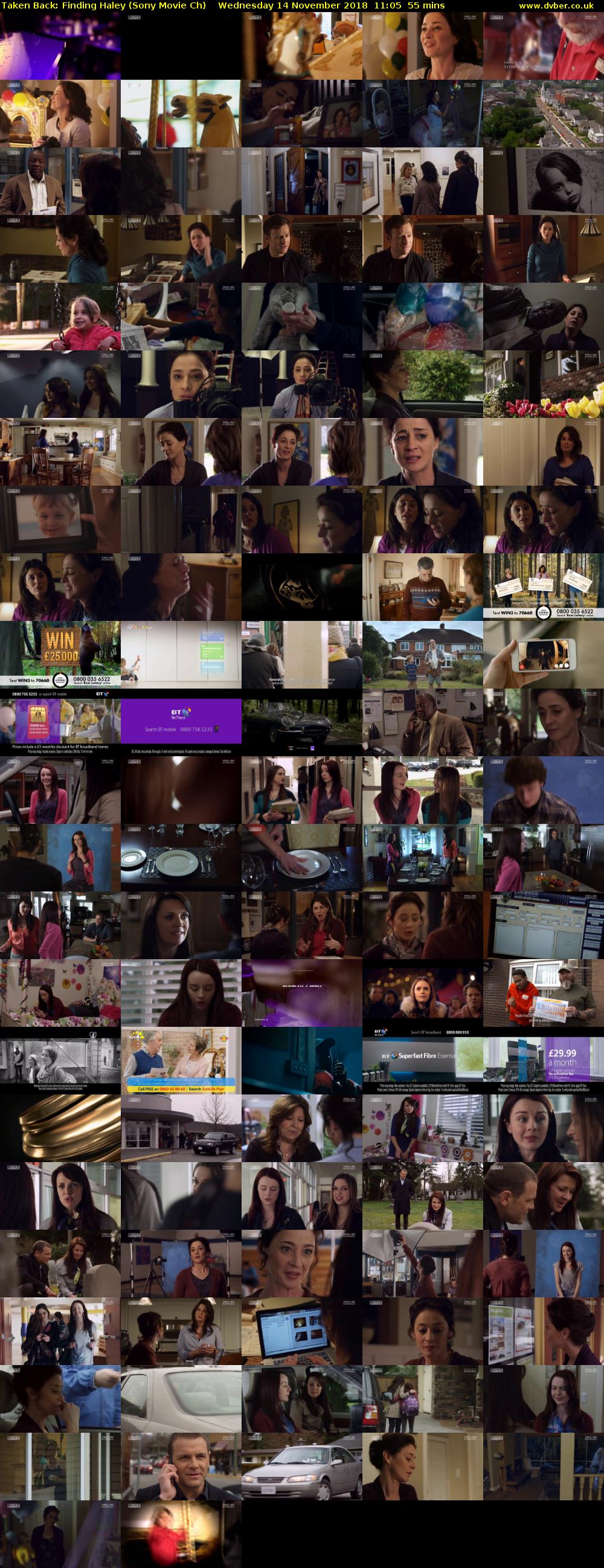 Taken Back: Finding Haley (Sony Movie Ch) Wednesday 14 November 2018 11:05 - 12:00