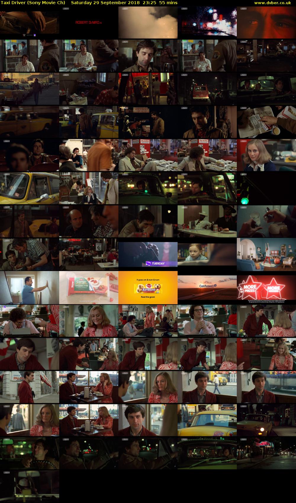Taxi Driver (Sony Movie Ch) Saturday 29 September 2018 23:25 - 00:20