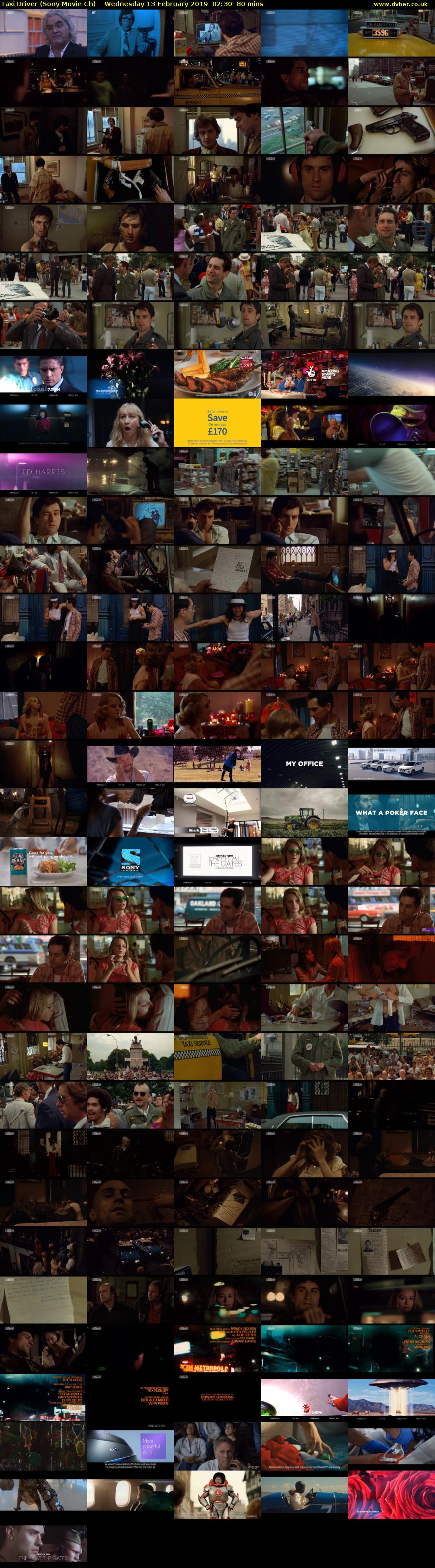 Taxi Driver (Sony Movie Ch) Wednesday 13 February 2019 02:30 - 03:50