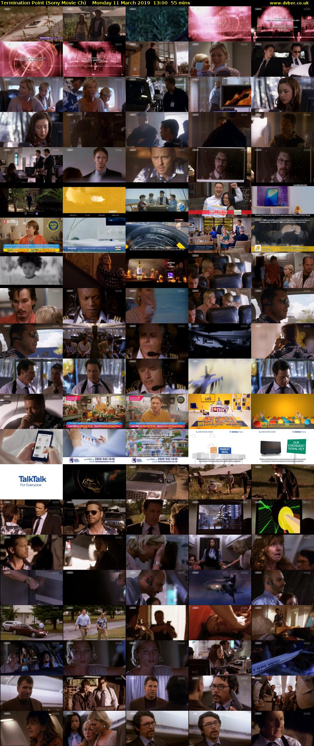 Termination Point (Sony Movie Ch) Monday 11 March 2019 13:00 - 13:55