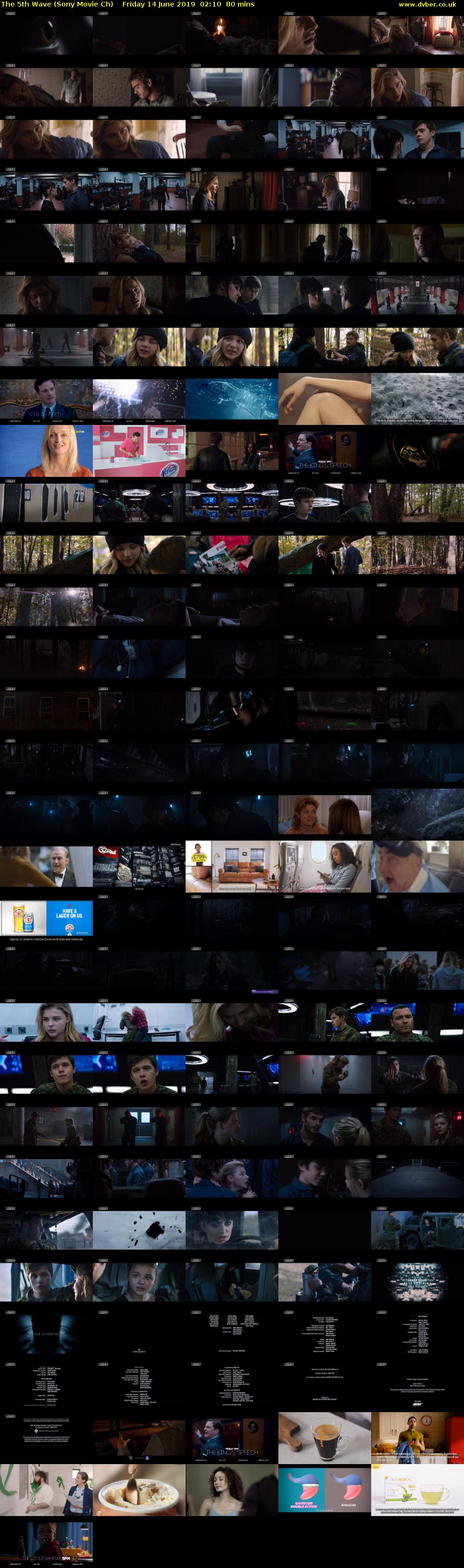 The 5th Wave (Sony Movie Ch) Friday 14 June 2019 02:10 - 03:30