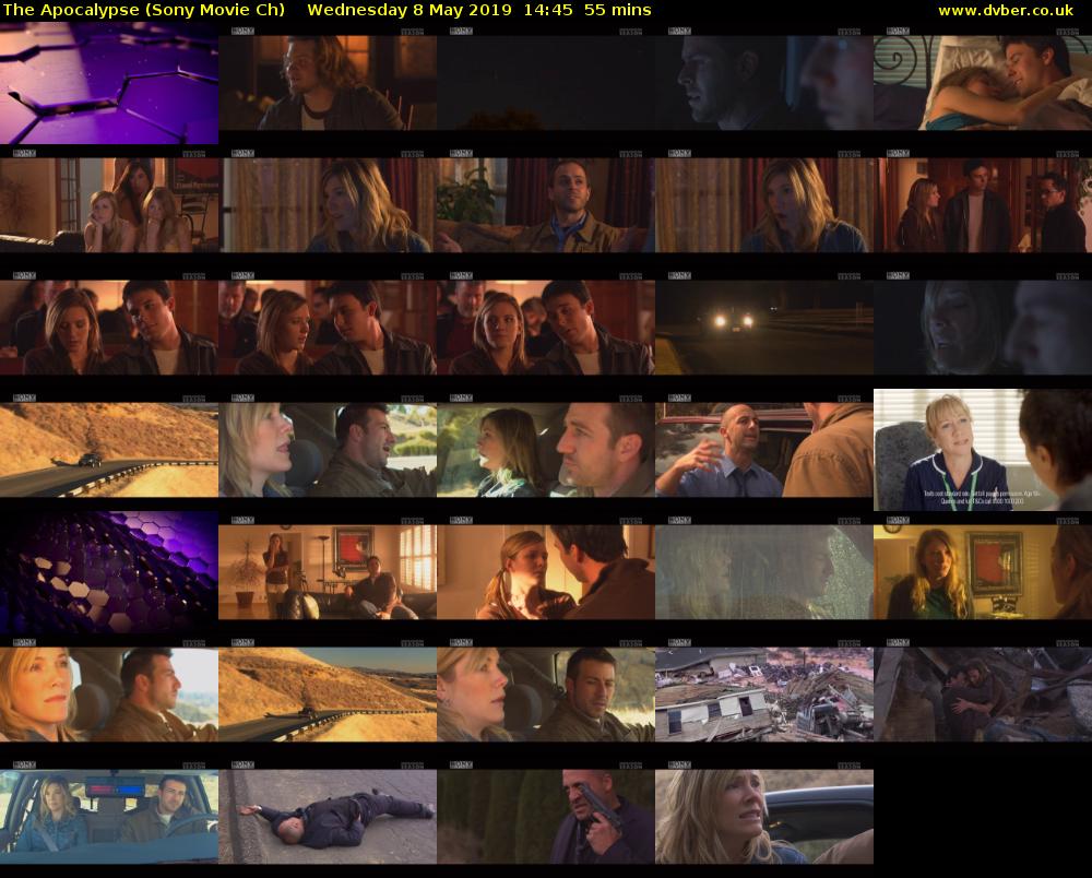 The Apocalypse (Sony Movie Ch) Wednesday 8 May 2019 14:45 - 15:40