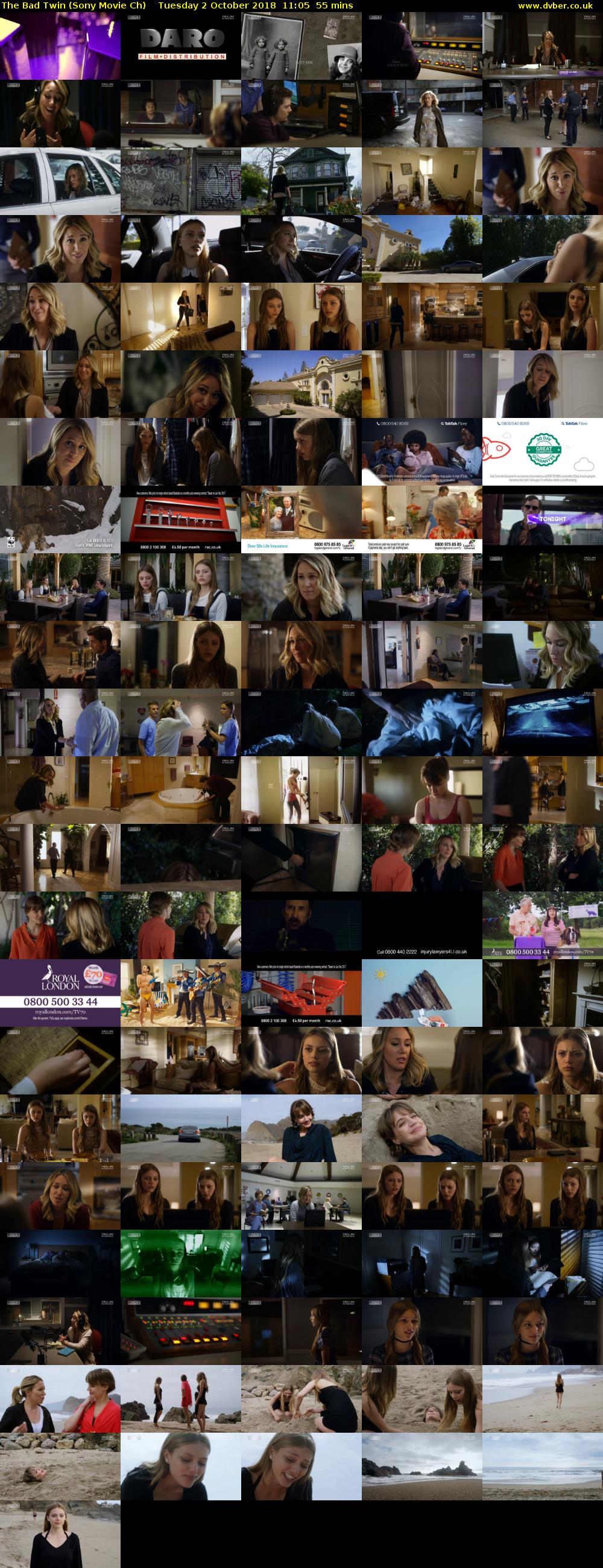The Bad Twin (Sony Movie Ch) Tuesday 2 October 2018 11:05 - 12:00