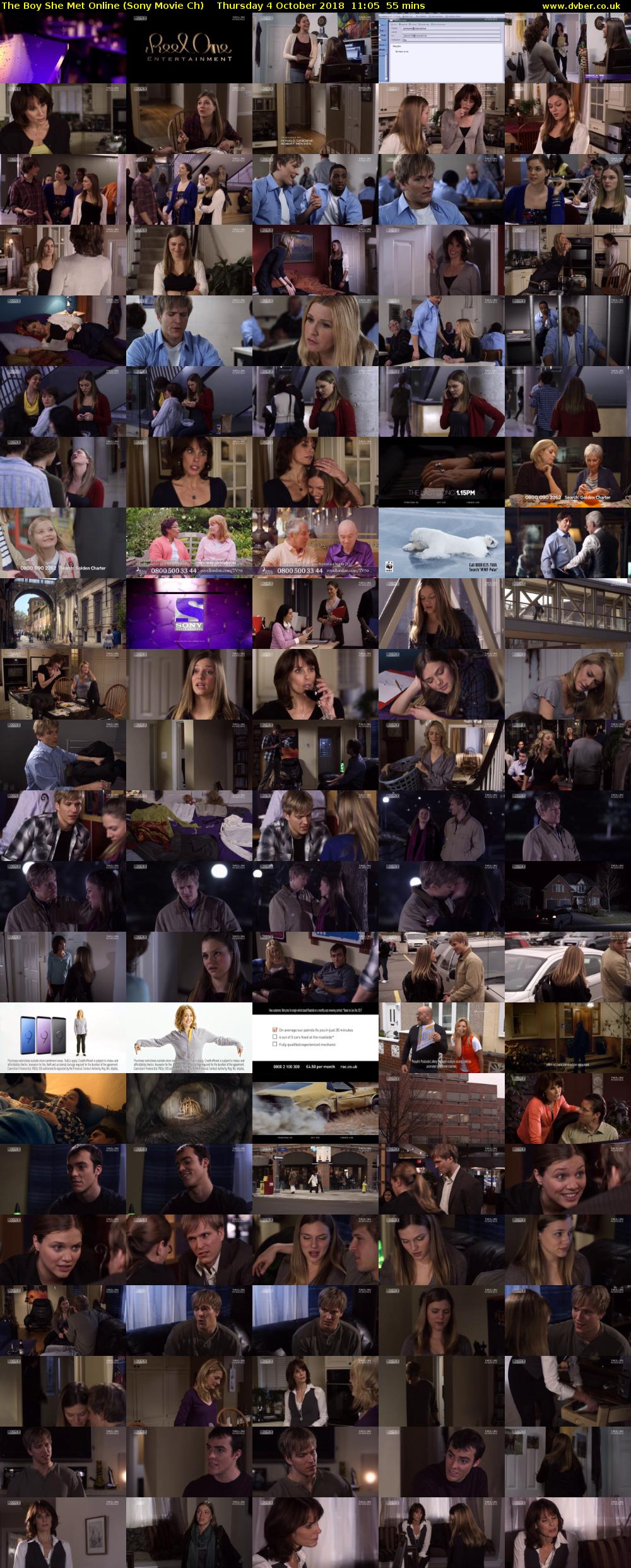 The Boy She Met Online (Sony Movie Ch) Thursday 4 October 2018 11:05 - 12:00