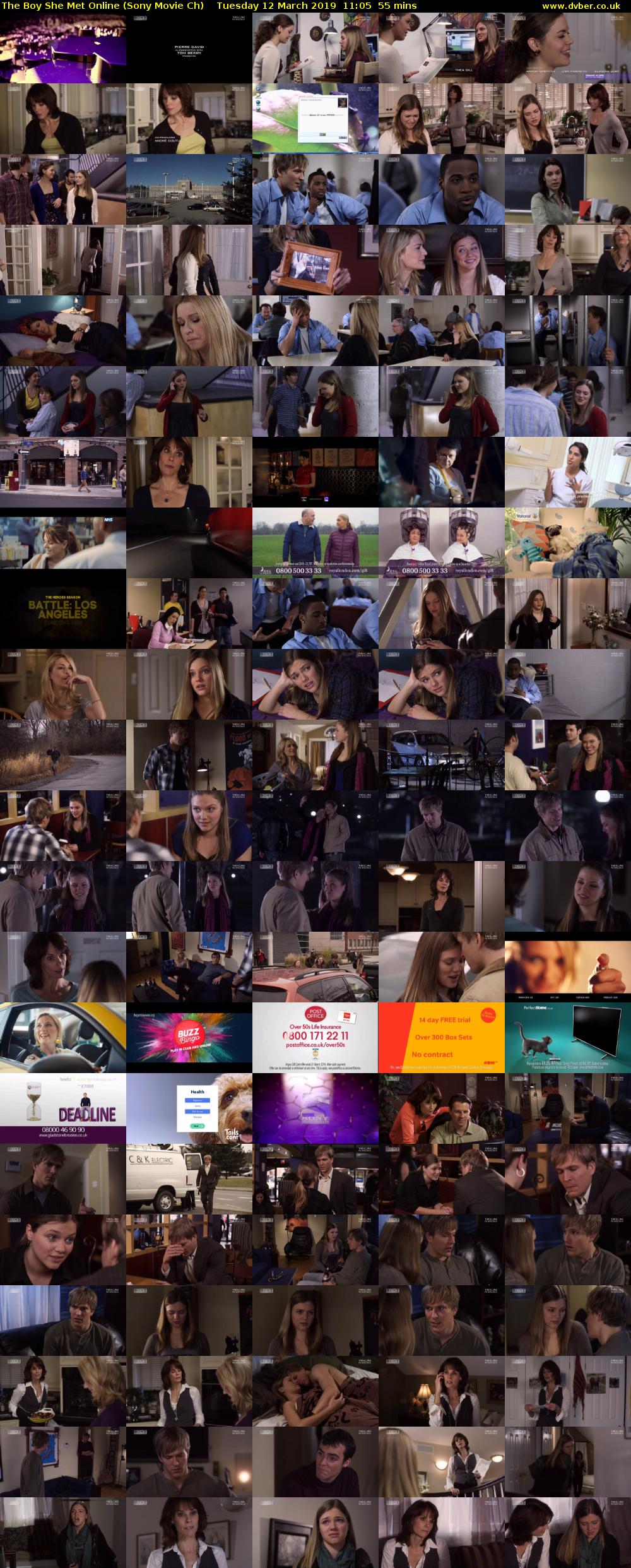 The Boy She Met Online (Sony Movie Ch) Tuesday 12 March 2019 11:05 - 12:00