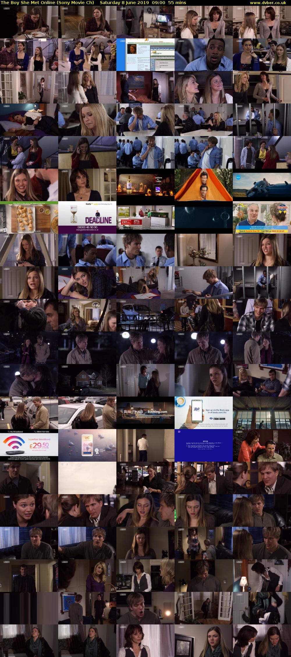 The Boy She Met Online (Sony Movie Ch) Saturday 8 June 2019 09:00 - 09:55