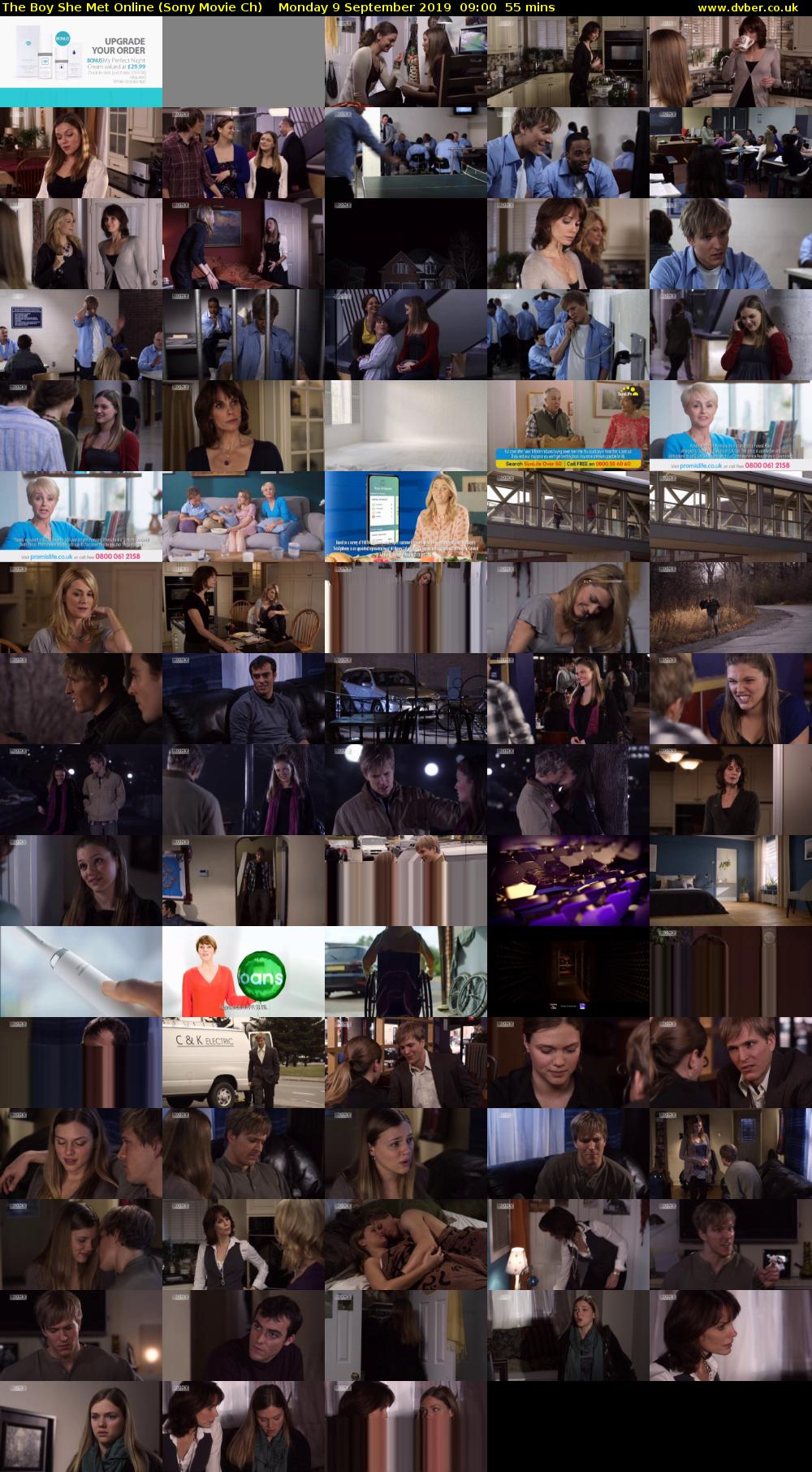 The Boy She Met Online (Sony Movie Ch) Monday 9 September 2019 09:00 - 09:55
