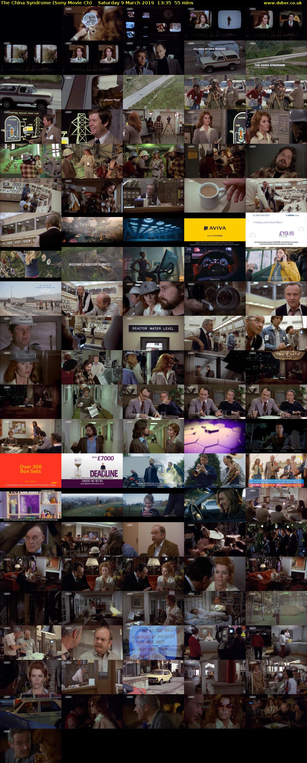 The China Syndrome (Sony Movie Ch) Saturday 9 March 2019 13:35 - 14:30