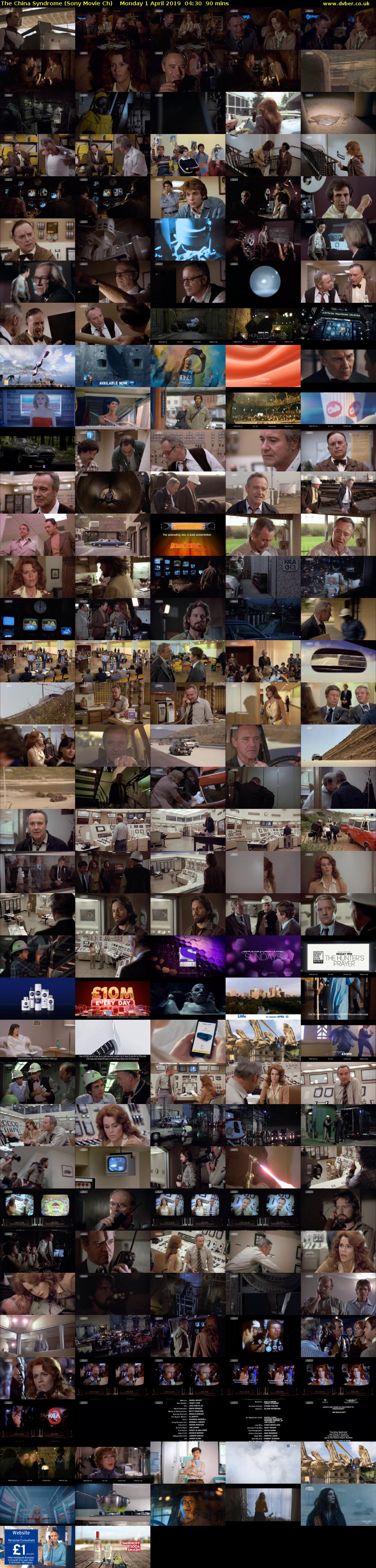 The China Syndrome (Sony Movie Ch) Monday 1 April 2019 04:30 - 06:00