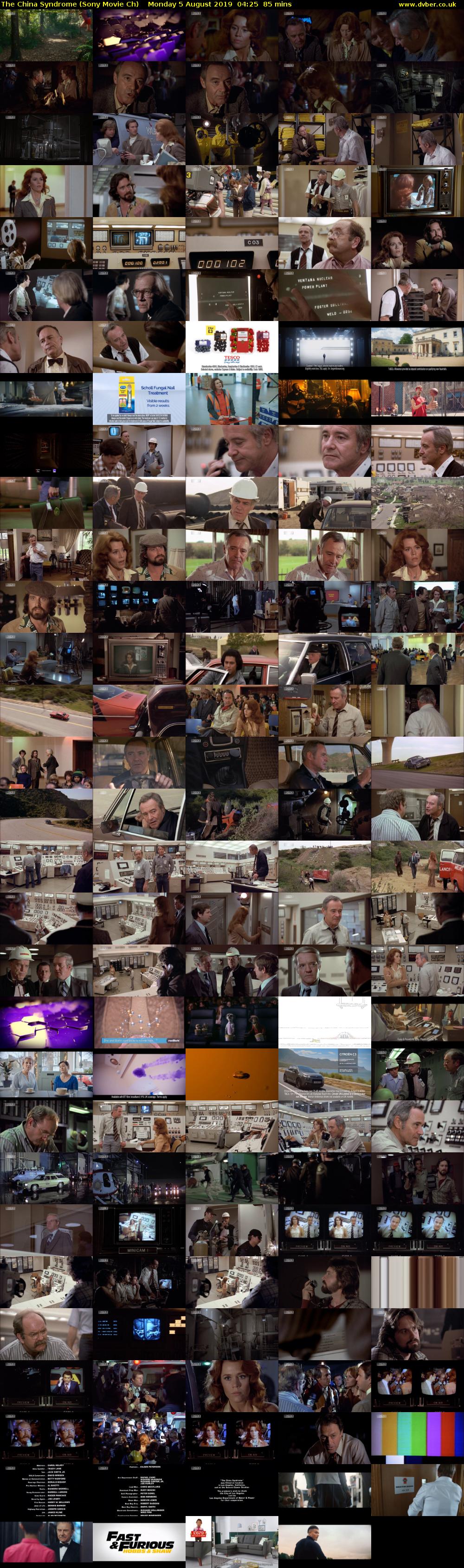 The China Syndrome (Sony Movie Ch) Monday 5 August 2019 04:25 - 05:50