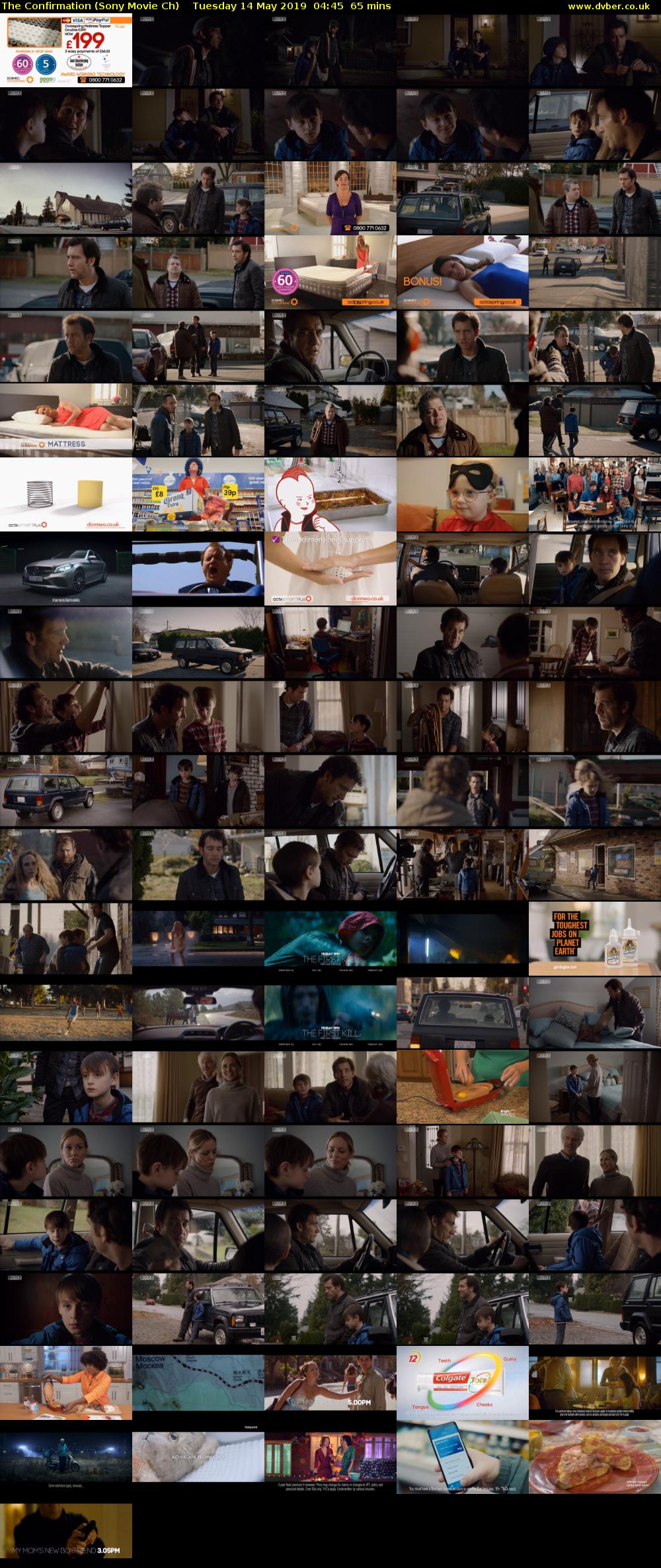 The Confirmation (Sony Movie Ch) Tuesday 14 May 2019 04:45 - 05:50