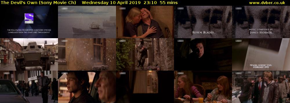 The Devil's Own (Sony Movie Ch) Wednesday 10 April 2019 23:10 - 00:05