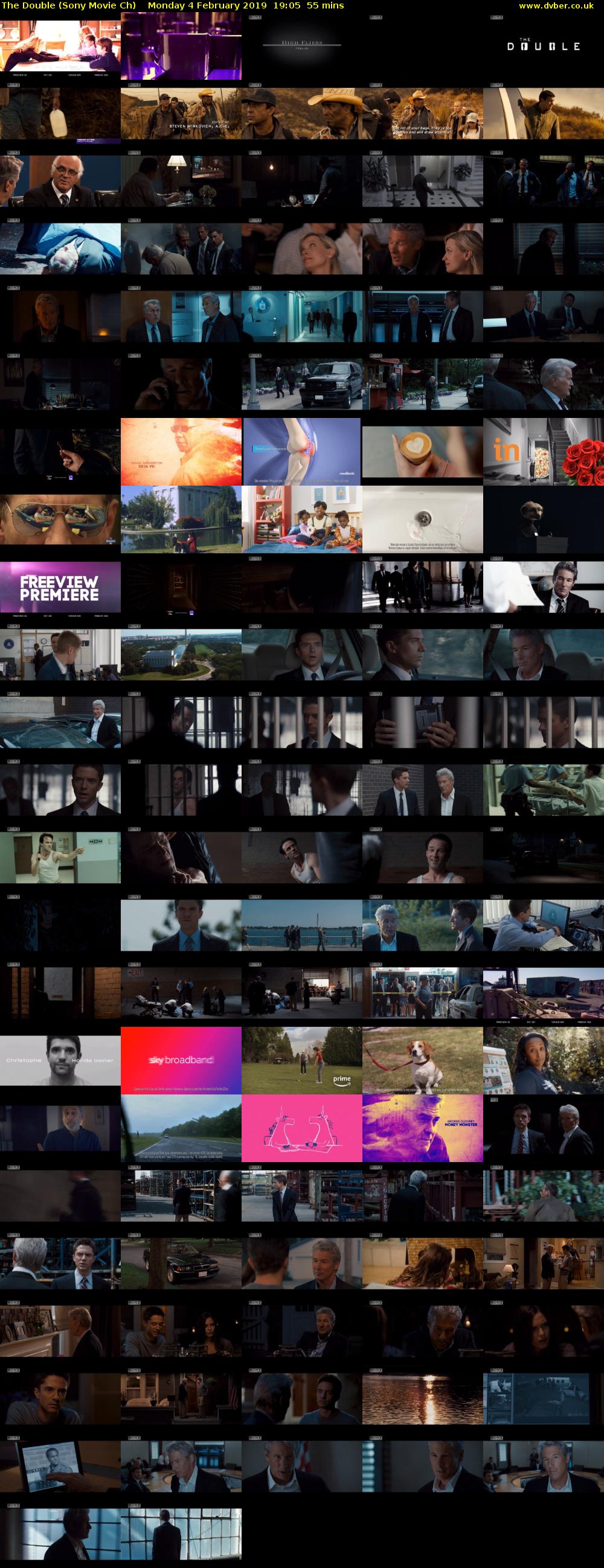The Double (Sony Movie Ch) Monday 4 February 2019 19:05 - 20:00