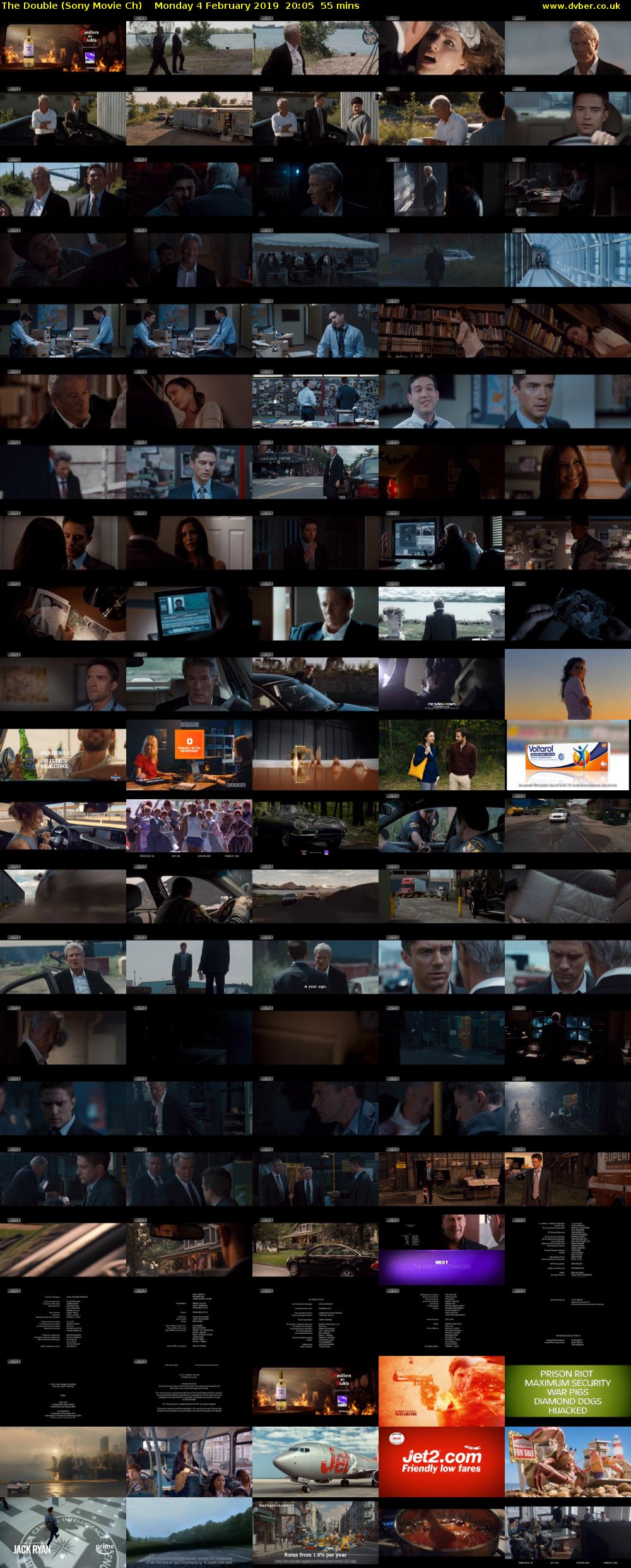 The Double (Sony Movie Ch) Monday 4 February 2019 20:05 - 21:00
