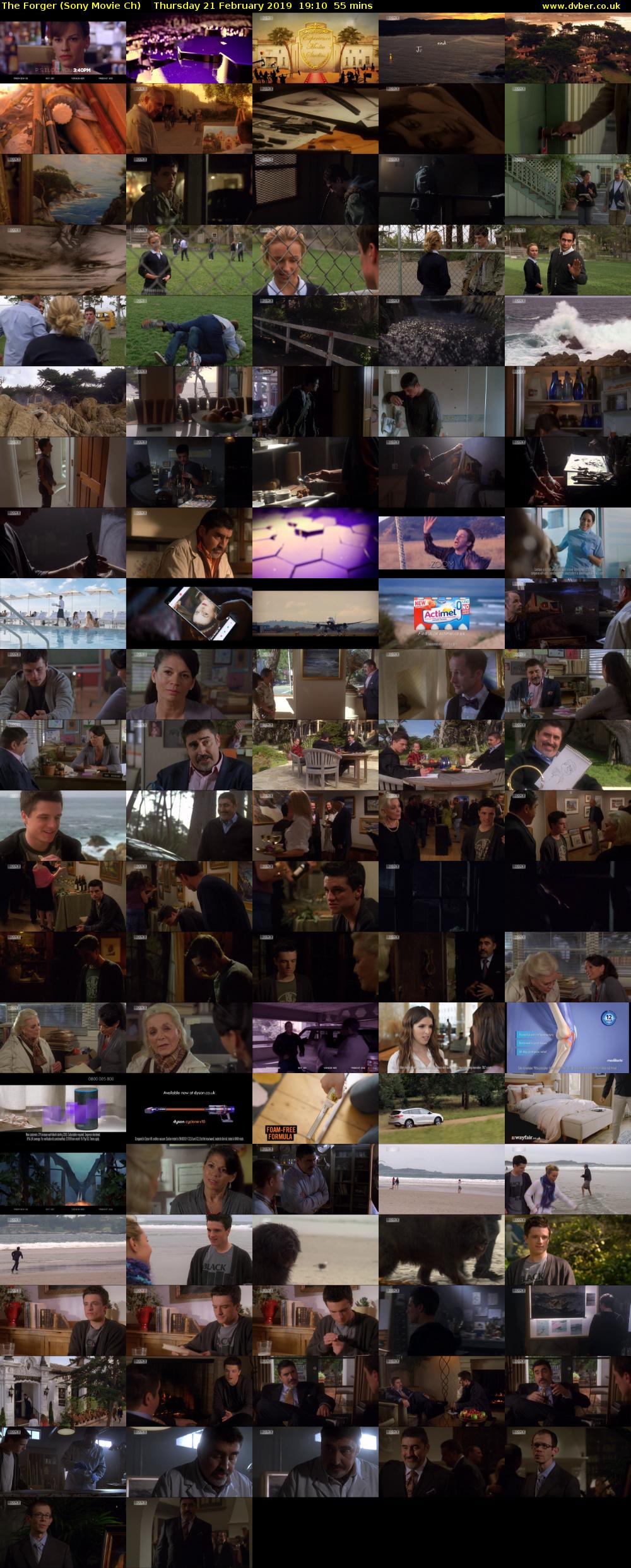 The Forger (Sony Movie Ch) Thursday 21 February 2019 19:10 - 20:05