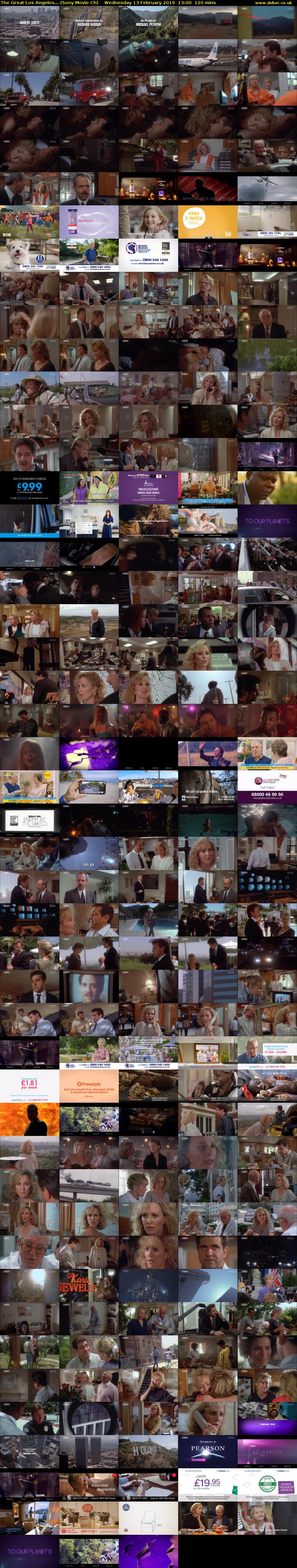 The Great Los Angeles... (Sony Movie Ch) Wednesday 13 February 2019 13:00 - 15:00
