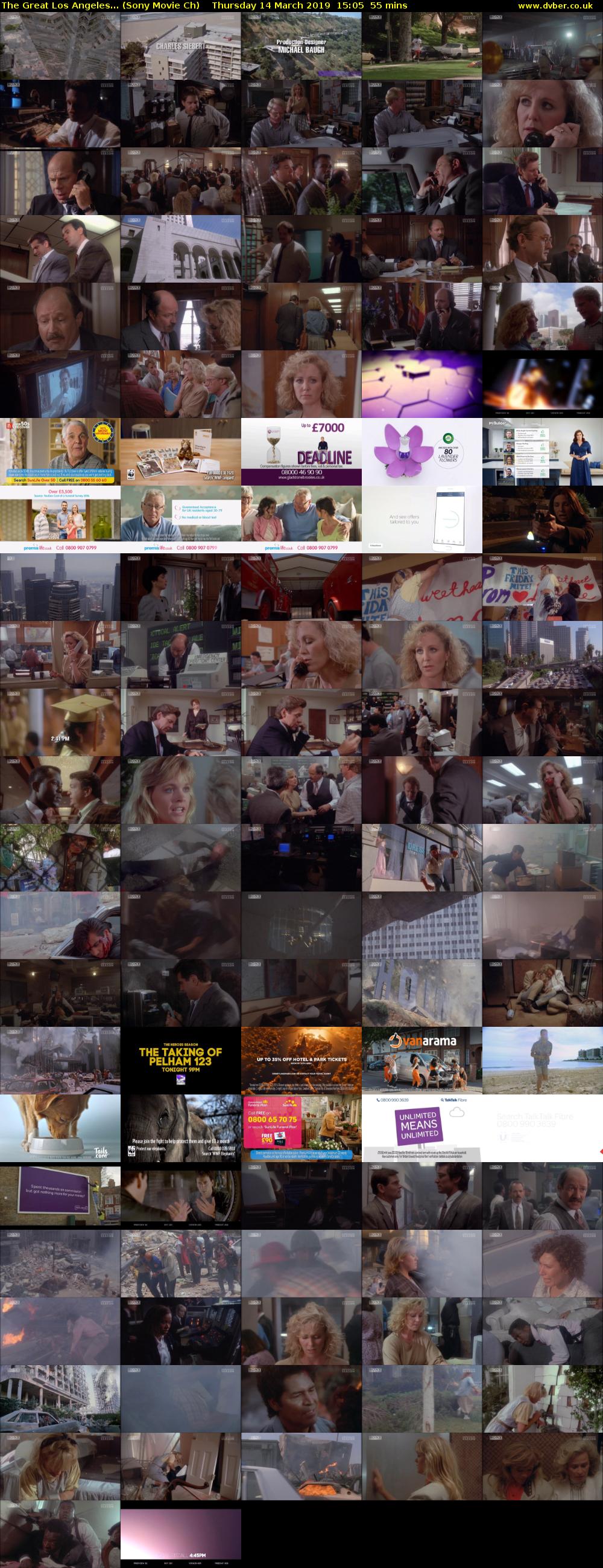 The Great Los Angeles... (Sony Movie Ch) Thursday 14 March 2019 15:05 - 16:00