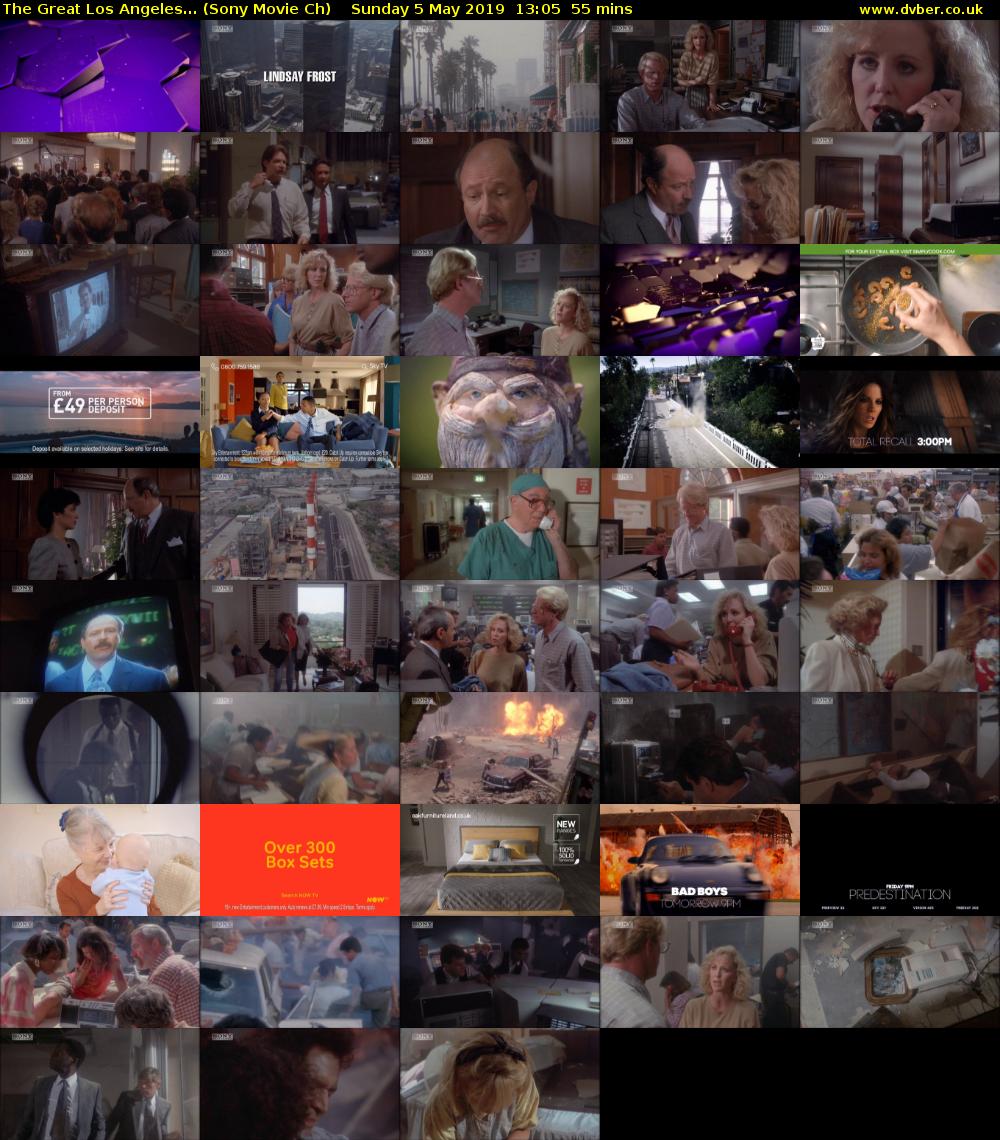 The Great Los Angeles... (Sony Movie Ch) Sunday 5 May 2019 13:05 - 14:00