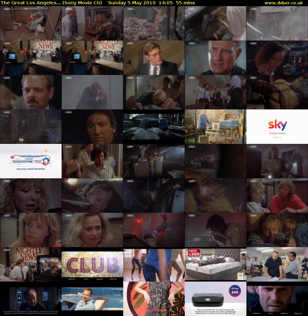 The Great Los Angeles... (Sony Movie Ch) Sunday 5 May 2019 14:05 - 15:00