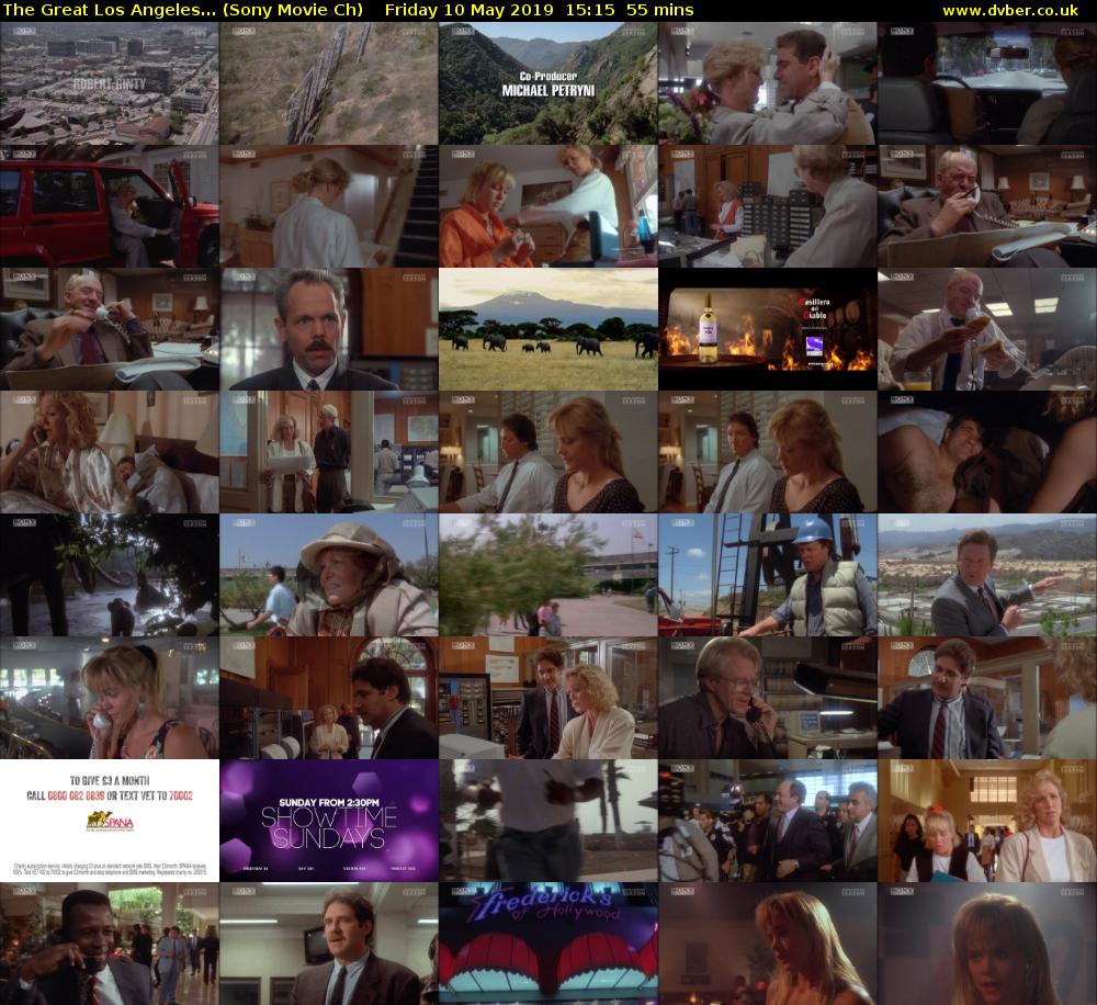 The Great Los Angeles... (Sony Movie Ch) Friday 10 May 2019 15:15 - 16:10