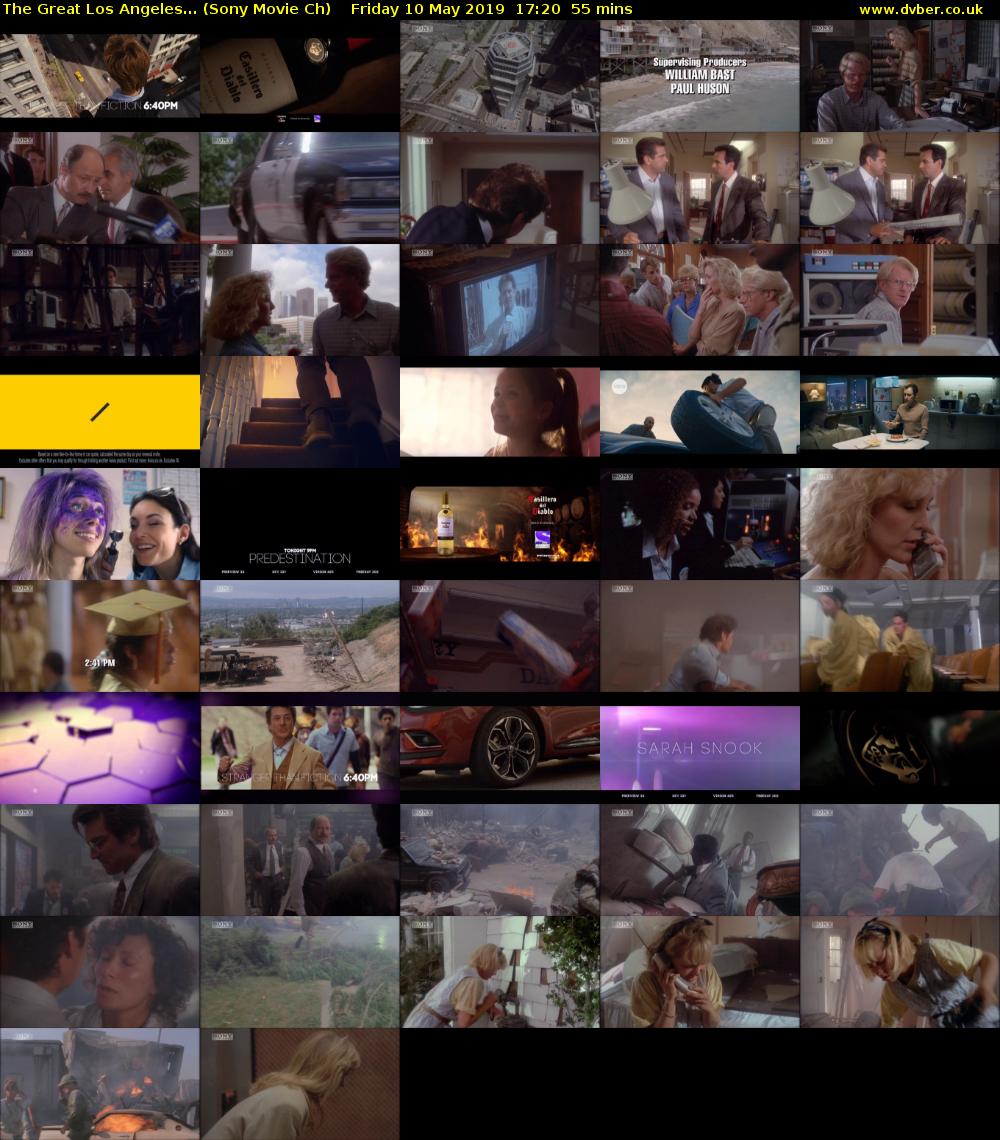 The Great Los Angeles... (Sony Movie Ch) Friday 10 May 2019 17:20 - 18:15
