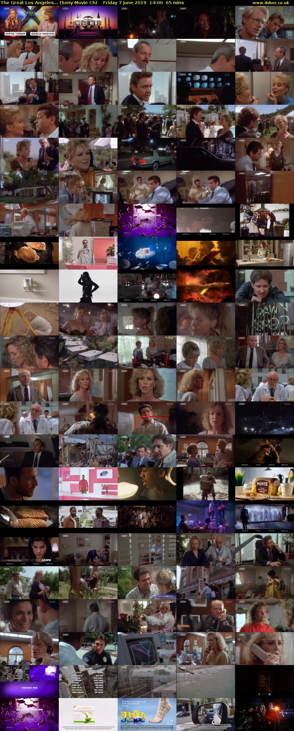 The Great Los Angeles... (Sony Movie Ch) Friday 7 June 2019 14:00 - 15:05