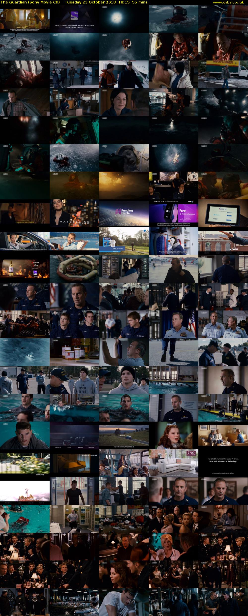 The Guardian (Sony Movie Ch) Tuesday 23 October 2018 18:15 - 19:10