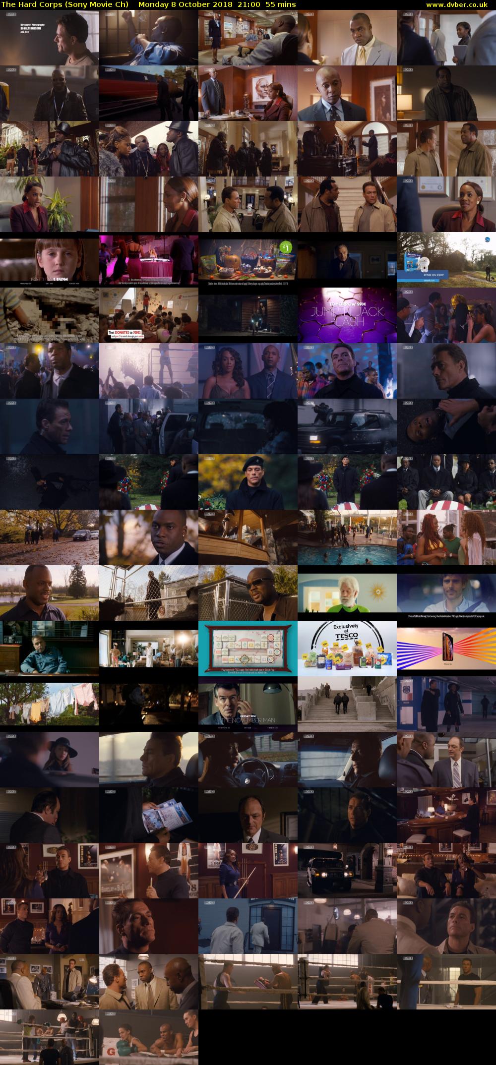 The Hard Corps (Sony Movie Ch) Monday 8 October 2018 21:00 - 21:55