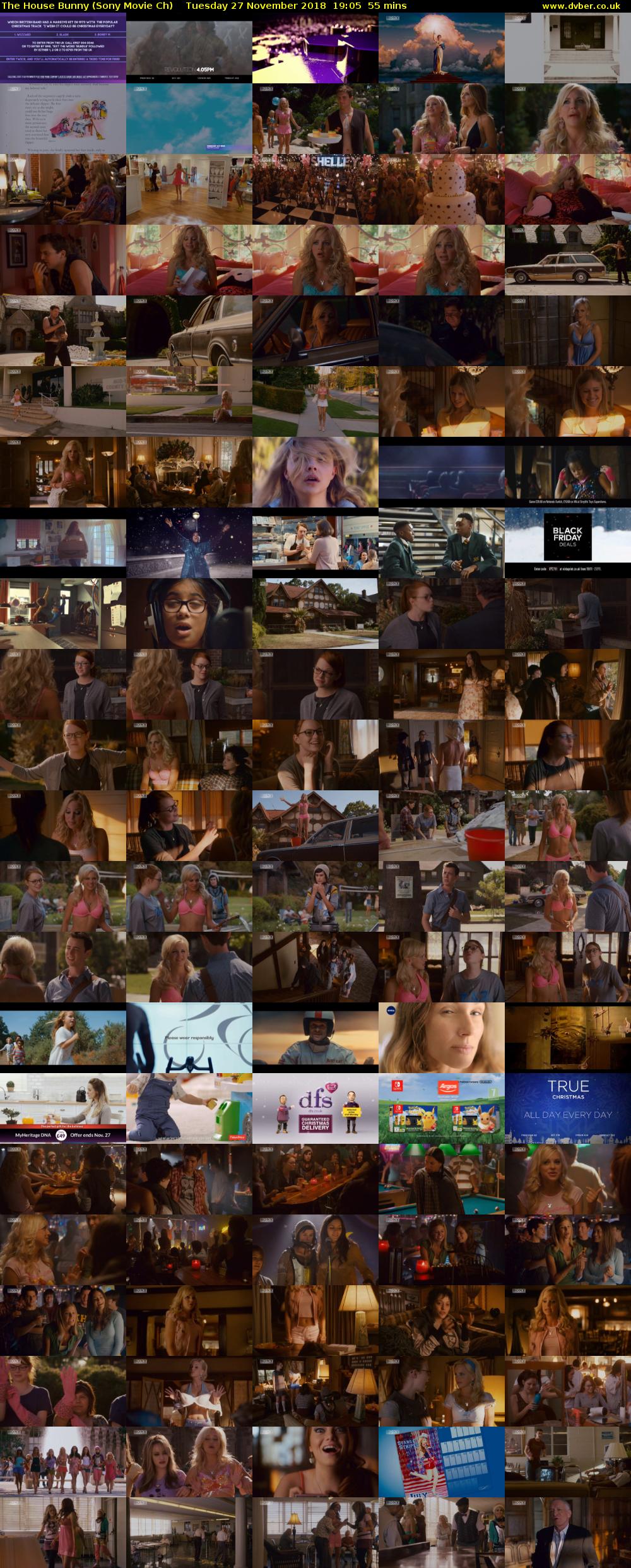 The House Bunny (Sony Movie Ch) Tuesday 27 November 2018 19:05 - 20:00