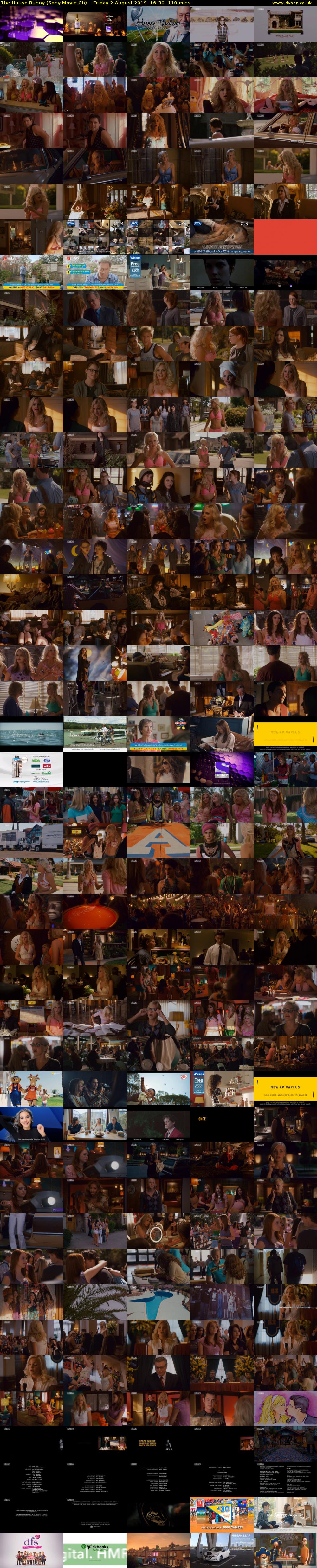 The House Bunny (Sony Movie Ch) Friday 2 August 2019 16:30 - 18:20