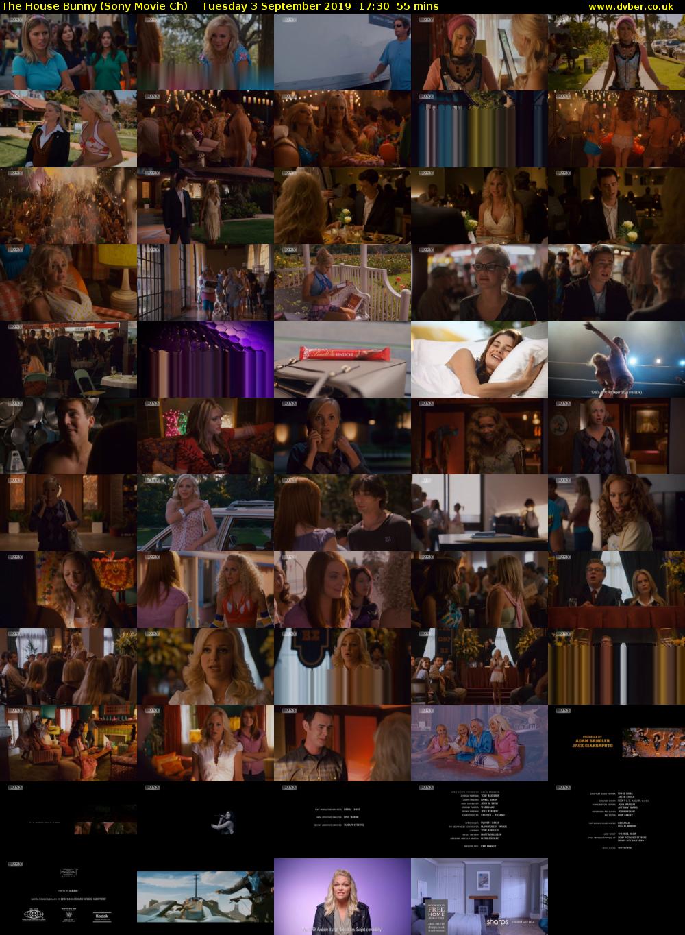 The House Bunny (Sony Movie Ch) Tuesday 3 September 2019 17:30 - 18:25