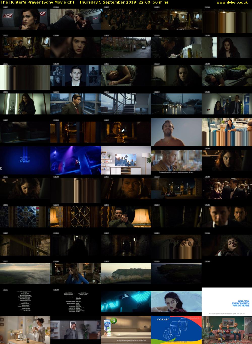 The Hunter's Prayer (Sony Movie Ch) Thursday 5 September 2019 22:00 - 22:50
