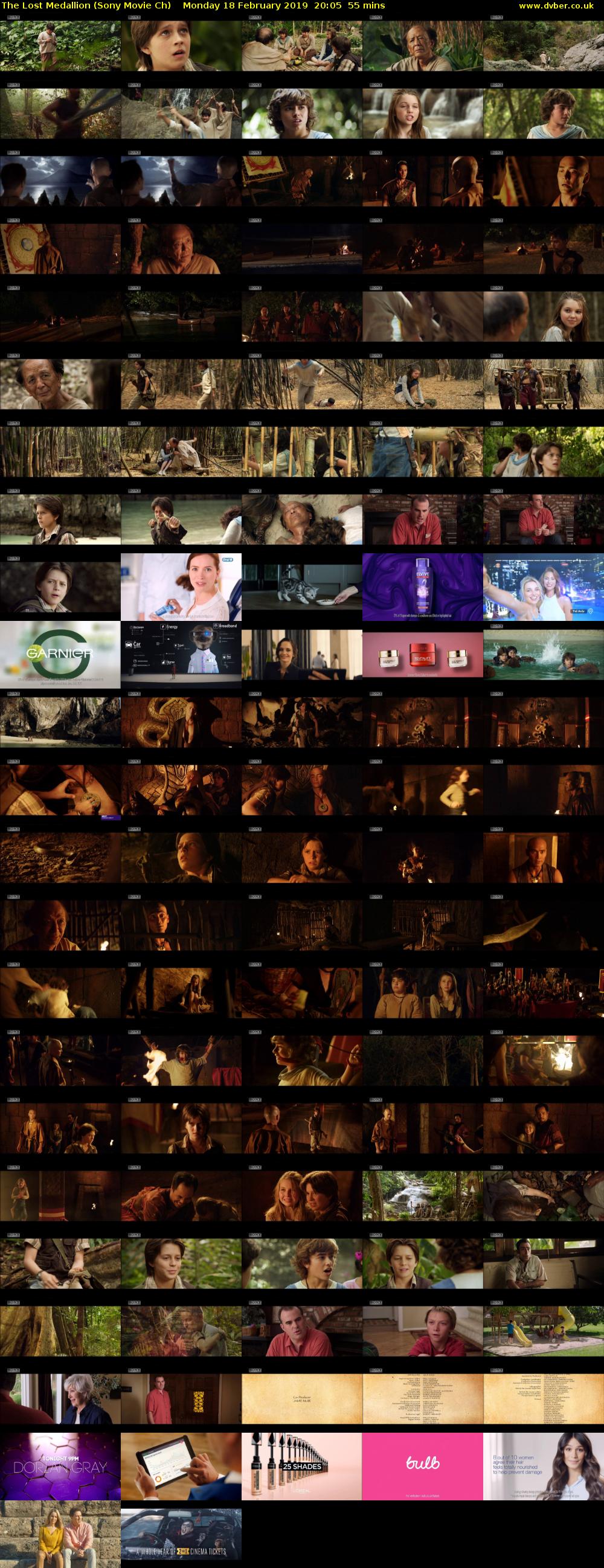 The Lost Medallion (Sony Movie Ch) Monday 18 February 2019 20:05 - 21:00