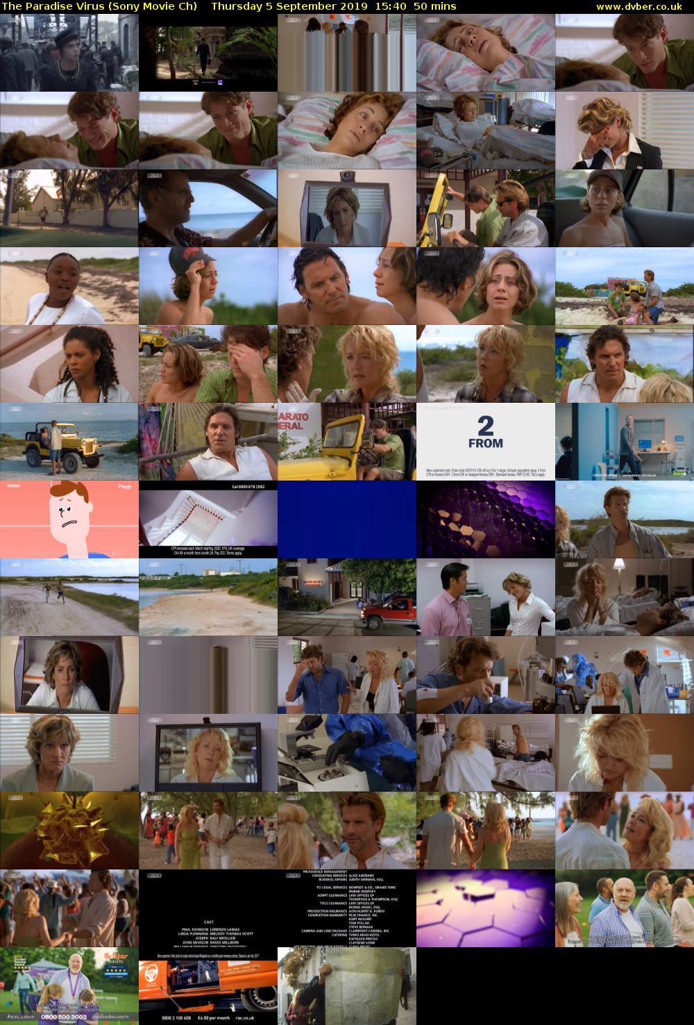 The Paradise Virus (Sony Movie Ch) Thursday 5 September 2019 15:40 - 16:30
