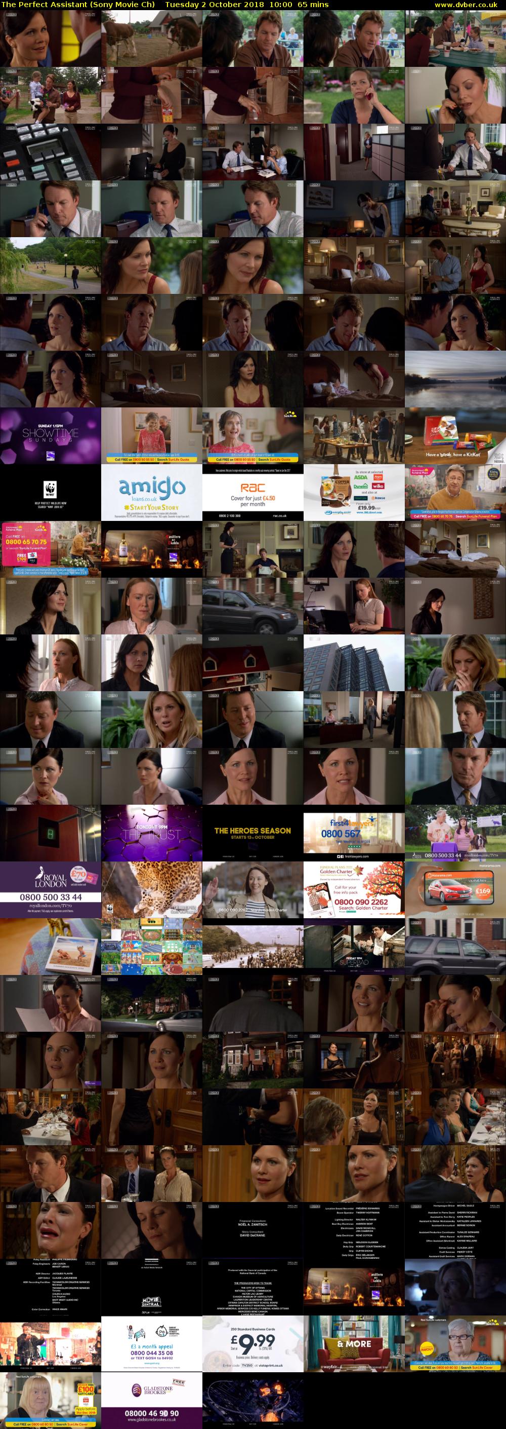 The Perfect Assistant (Sony Movie Ch) Tuesday 2 October 2018 10:00 - 11:05