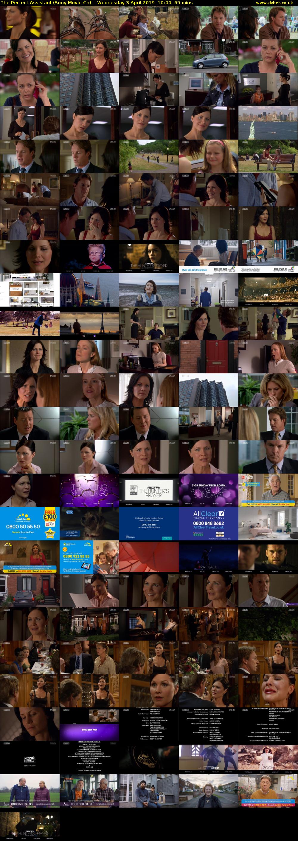 The Perfect Assistant (Sony Movie Ch) Wednesday 3 April 2019 10:00 - 11:05
