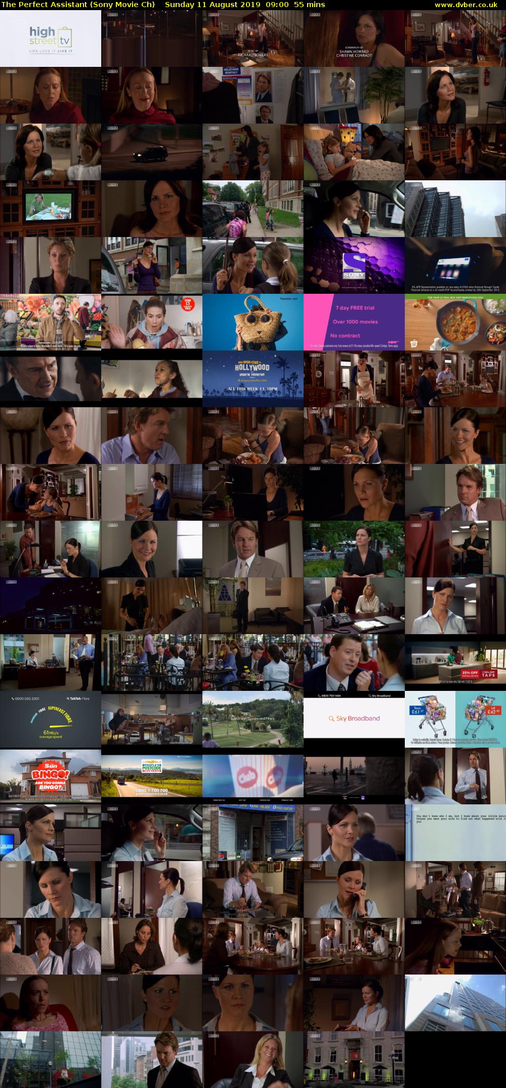 The Perfect Assistant (Sony Movie Ch) Sunday 11 August 2019 09:00 - 09:55