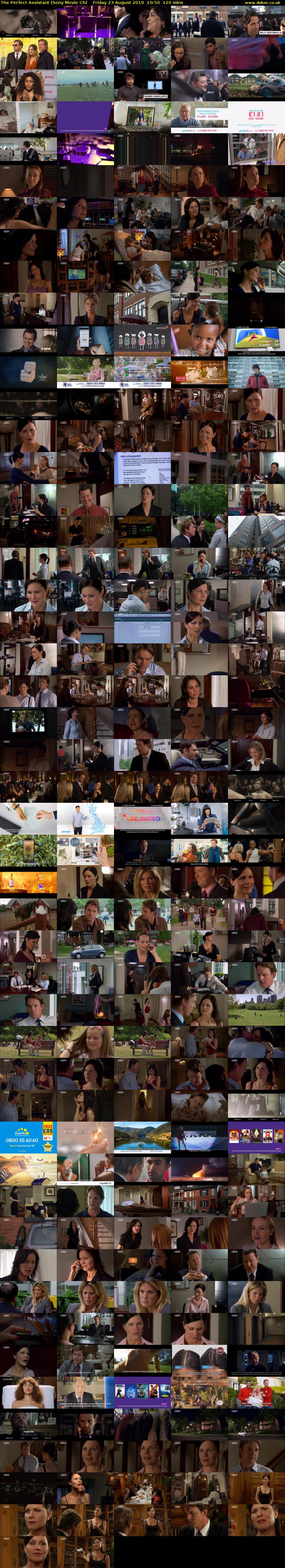 The Perfect Assistant (Sony Movie Ch) Friday 23 August 2019 10:50 - 12:50