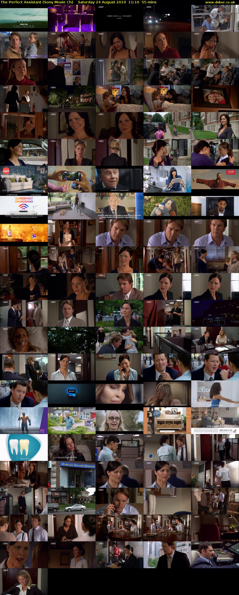 The Perfect Assistant (Sony Movie Ch) Saturday 24 August 2019 11:10 - 12:05