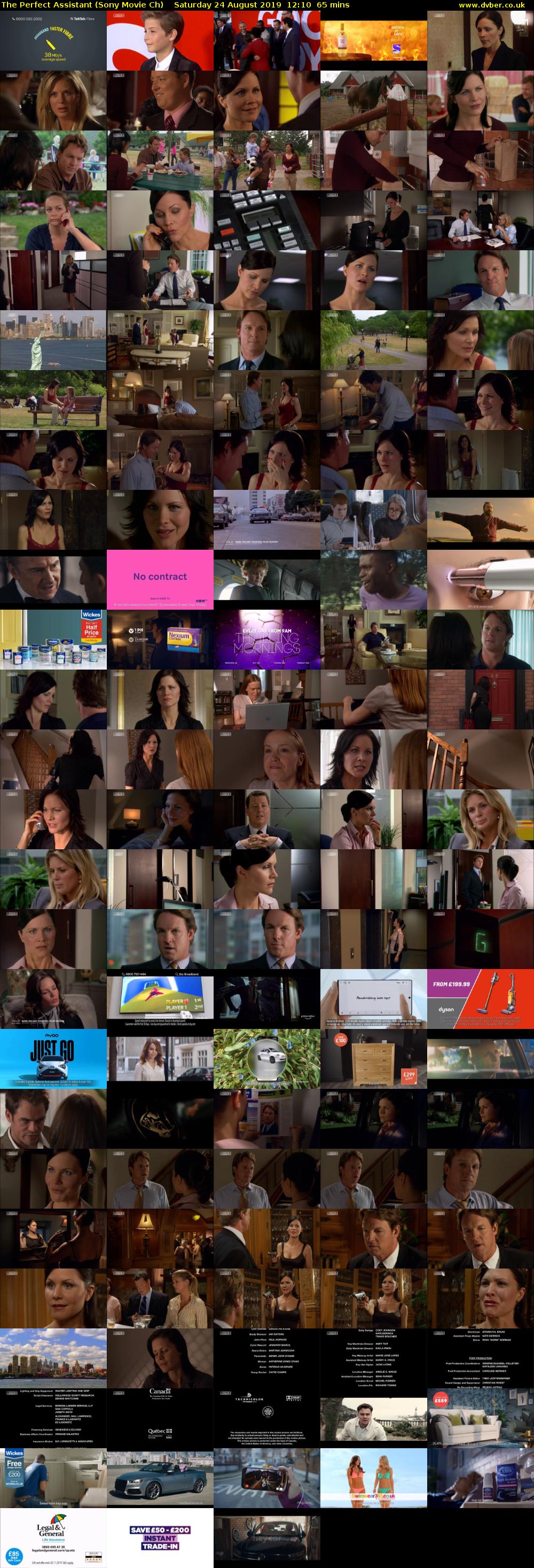 The Perfect Assistant (Sony Movie Ch) Saturday 24 August 2019 12:10 - 13:15