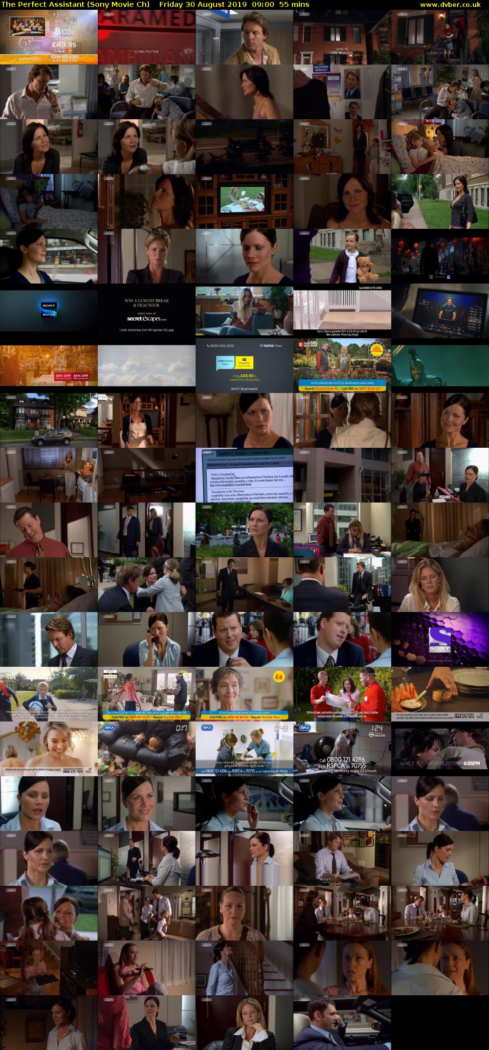 The Perfect Assistant (Sony Movie Ch) Friday 30 August 2019 09:00 - 09:55
