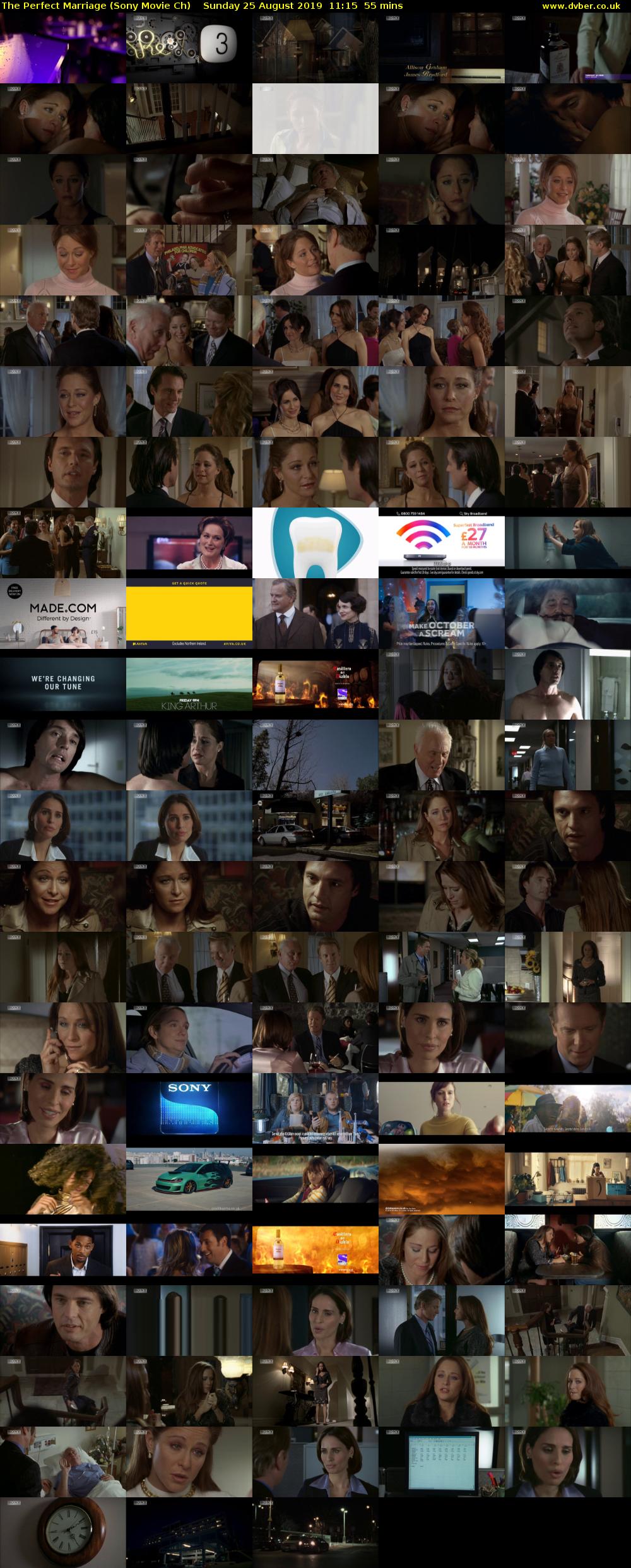 The Perfect Marriage (Sony Movie Ch) Sunday 25 August 2019 11:15 - 12:10