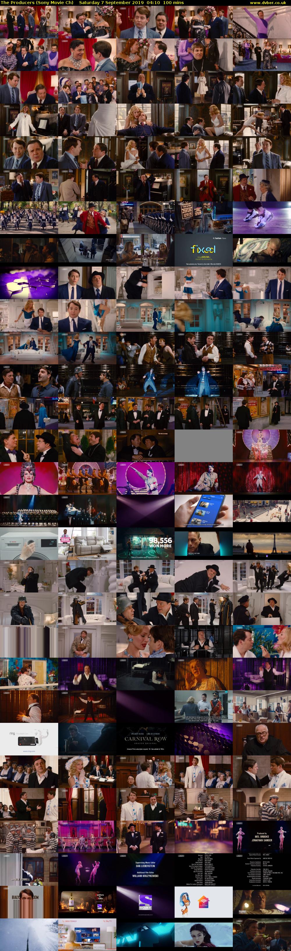 The Producers (Sony Movie Ch) Saturday 7 September 2019 04:10 - 05:50