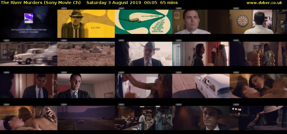 The River Murders (Sony Movie Ch) Saturday 3 August 2019 00:05 - 01:10