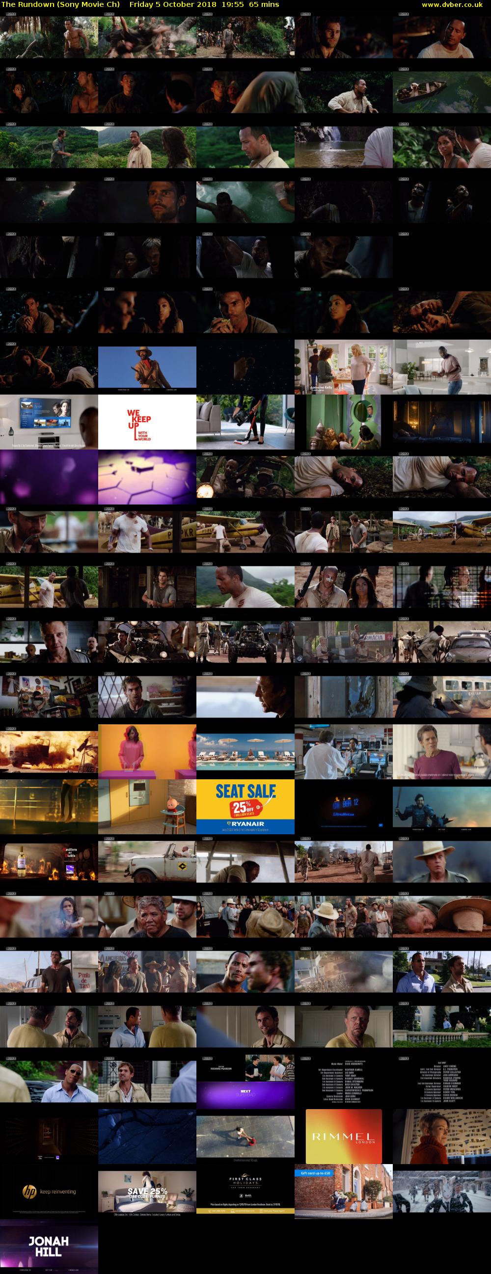 The Rundown (Sony Movie Ch) Friday 5 October 2018 19:55 - 21:00